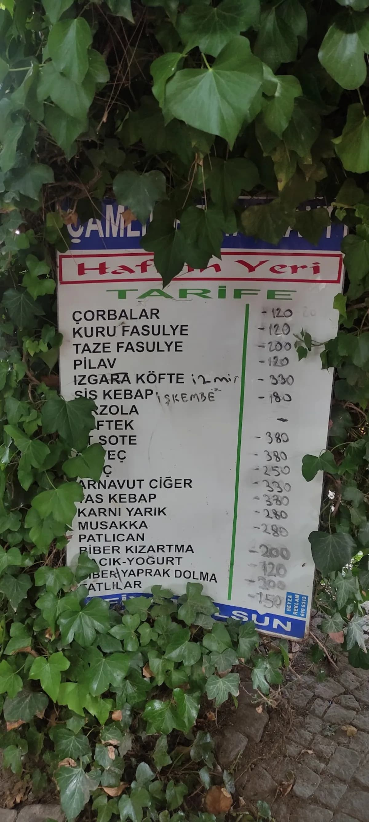ÇAMLIK RESTORANT