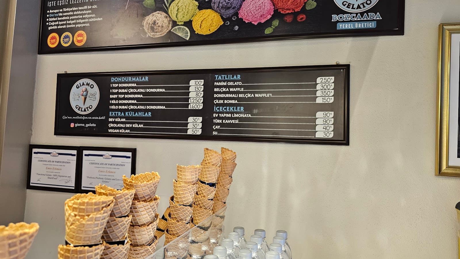 Gia'mo Gelato Bozcaada