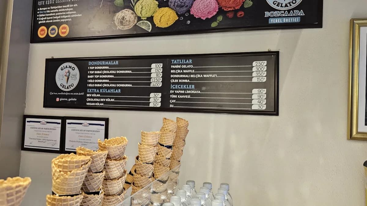 Gia'mo Gelato Bozcaada