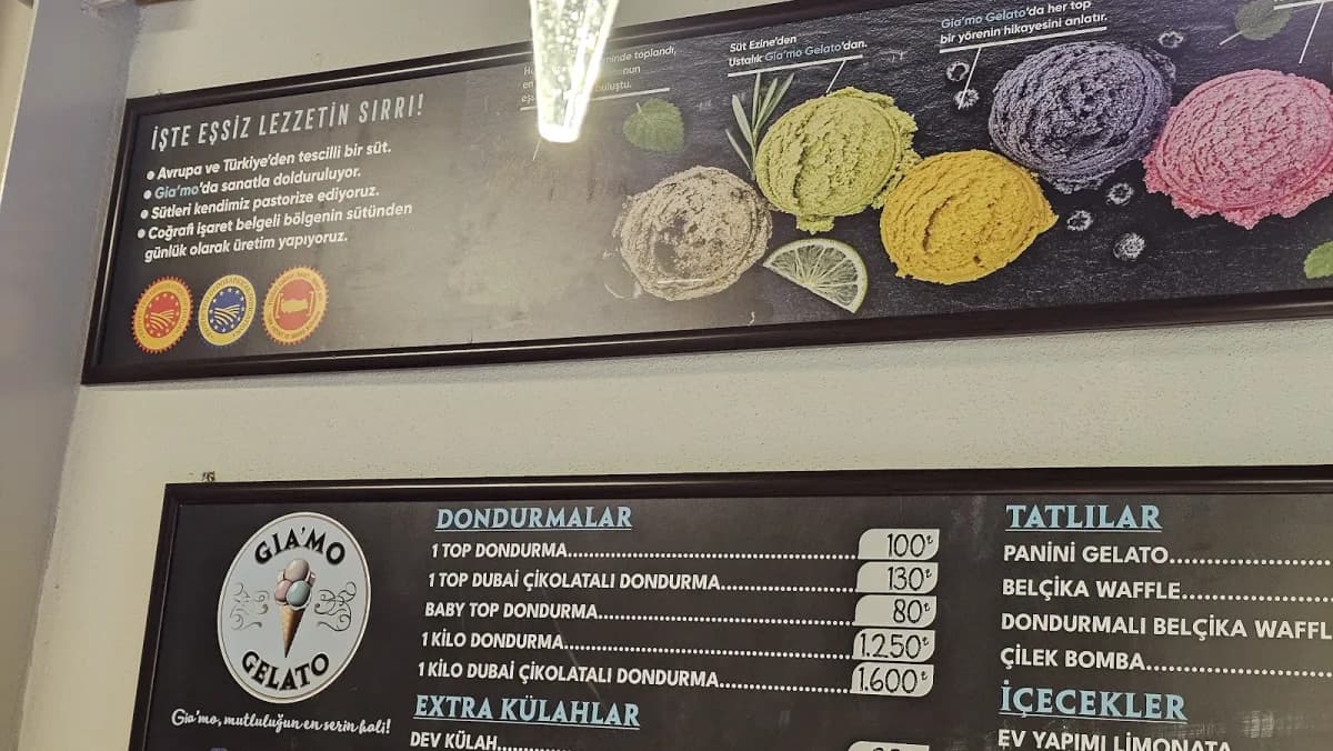 Gia'mo Gelato Bozcaada