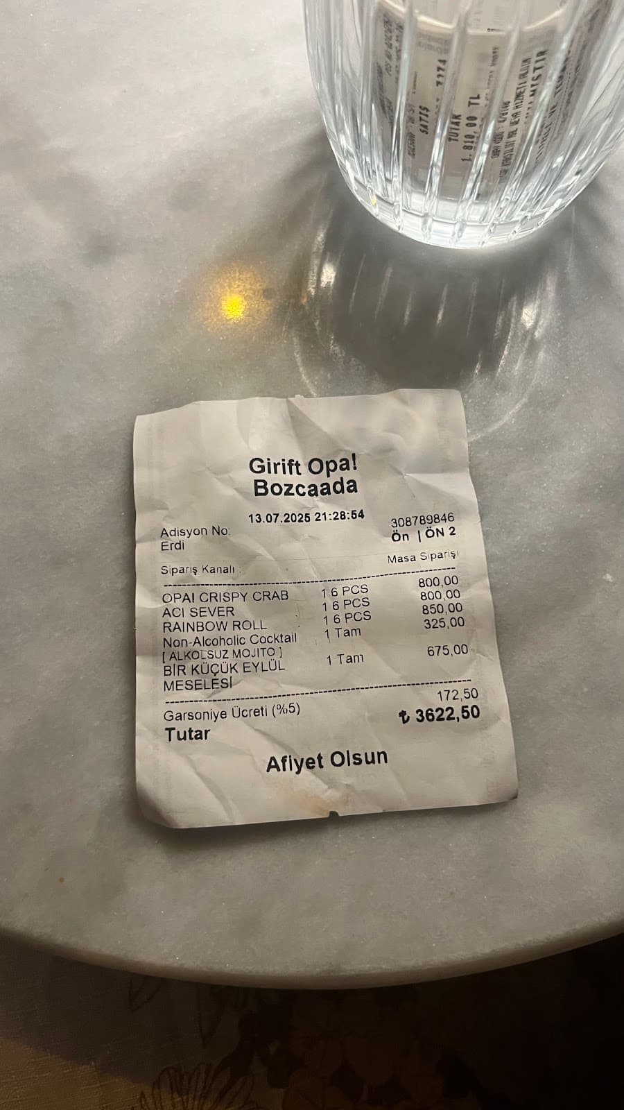 Girift Opa! Bozcaada