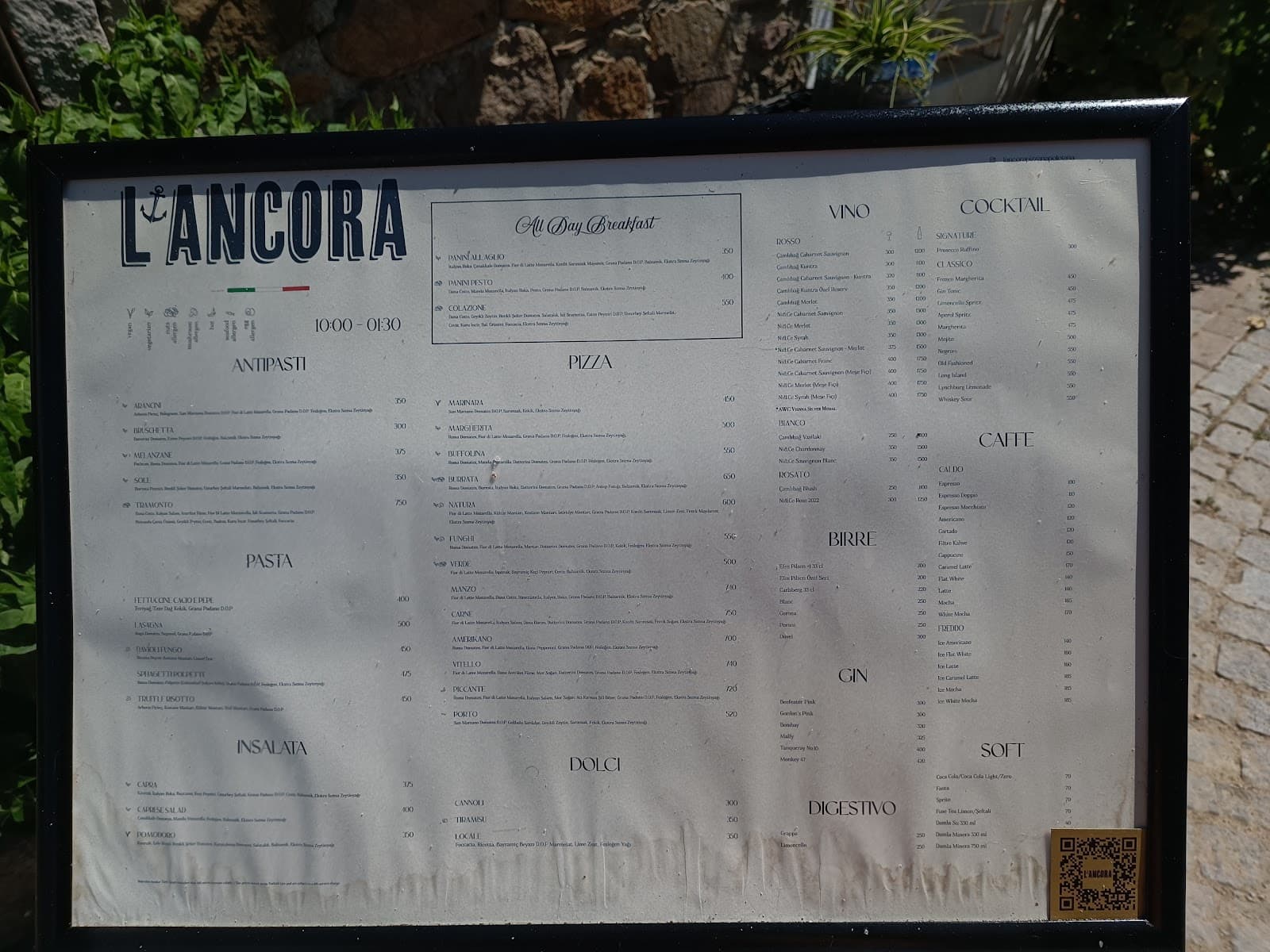 L'ancora Ristorante & Bar Bozcaada