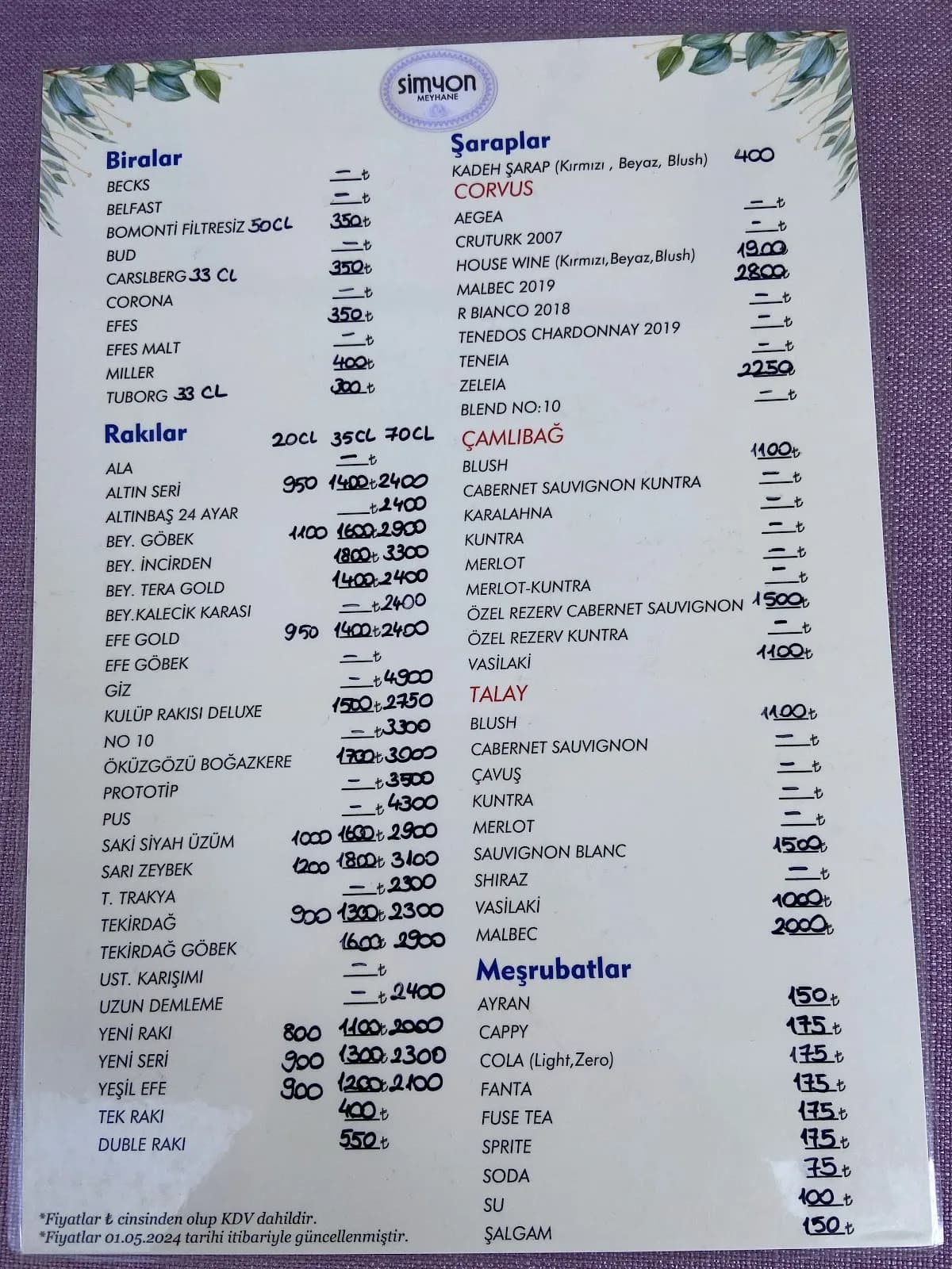 Simyon Geleneksel Meyhane