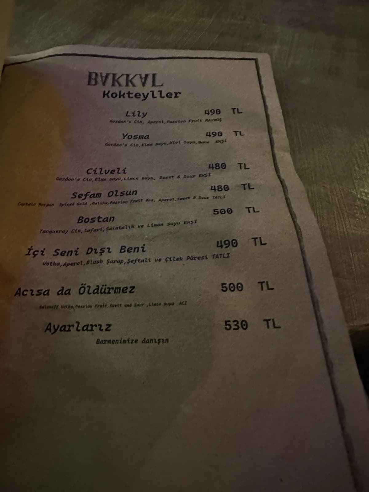 Bakkal bozcaada