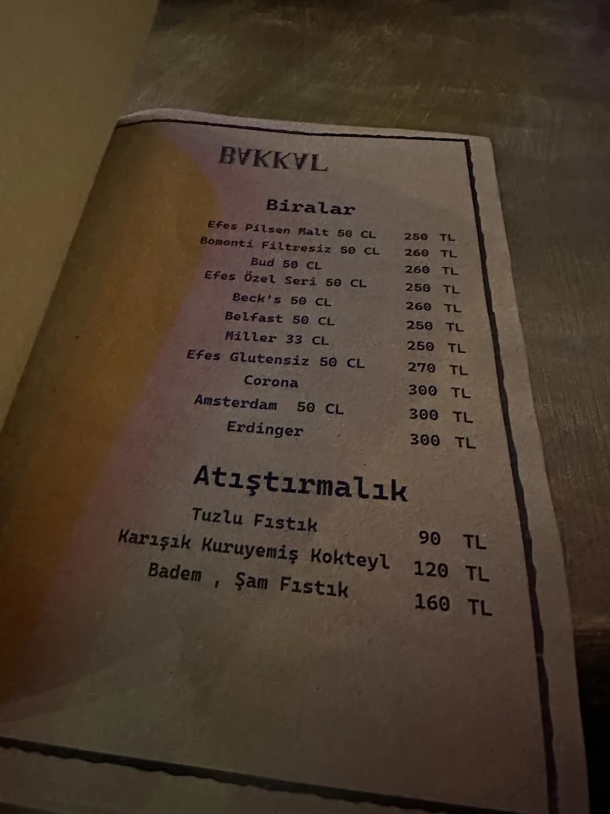 Bakkal bozcaada