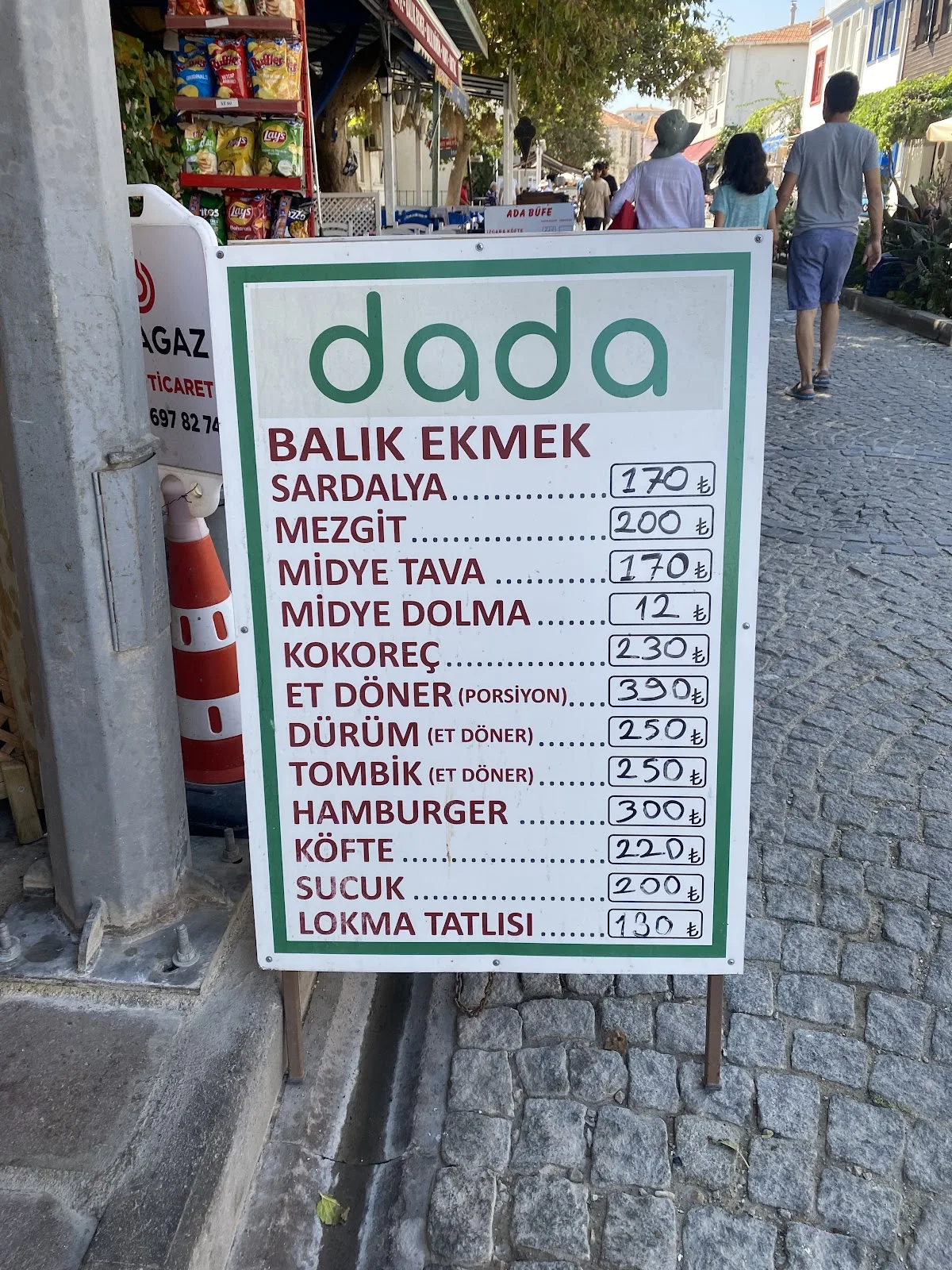 Dada Bozcaada — restoran