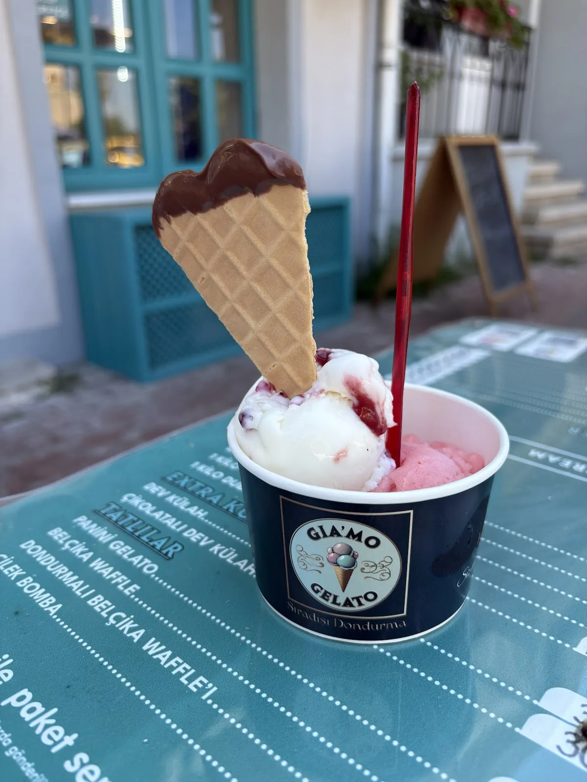 Gia'mo Gelato Bozcaada — restoran, fotoğraf 4