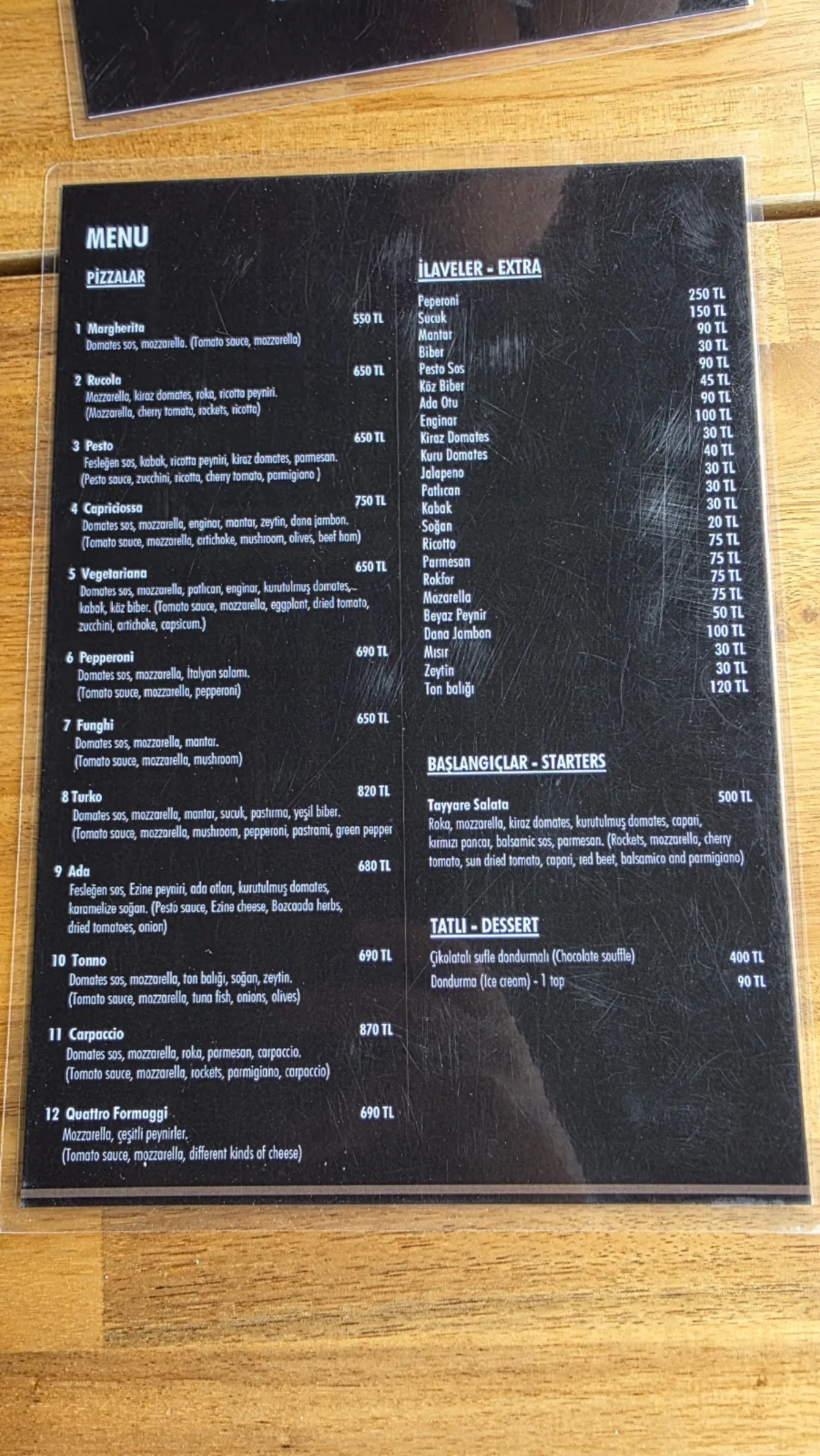 Tayyare Pizza — Bozcaada'da restoran