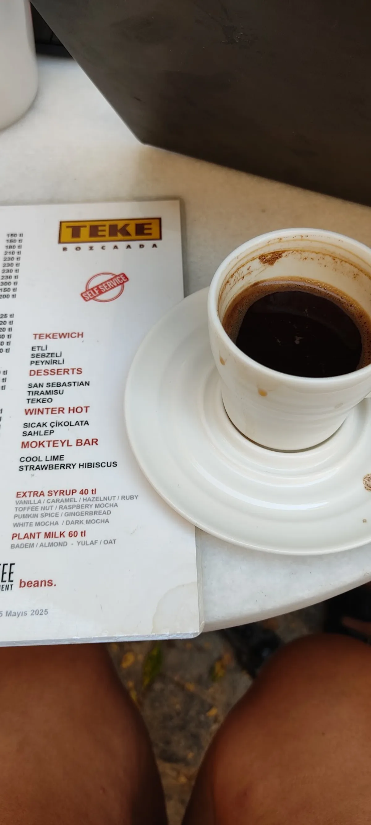 Teke Bozcaada — kafe, fotoğraf 1